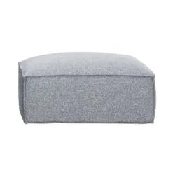 Fabric Ottoman - 33 x 33 x 16 GREY Discount