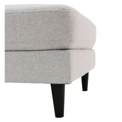 Fabric Ottoman 62 x 31 x 17 - Grey Outlet