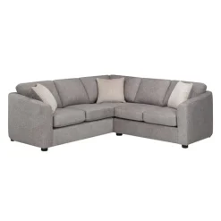 Sofa By Fancy Fabric Sectional Grey