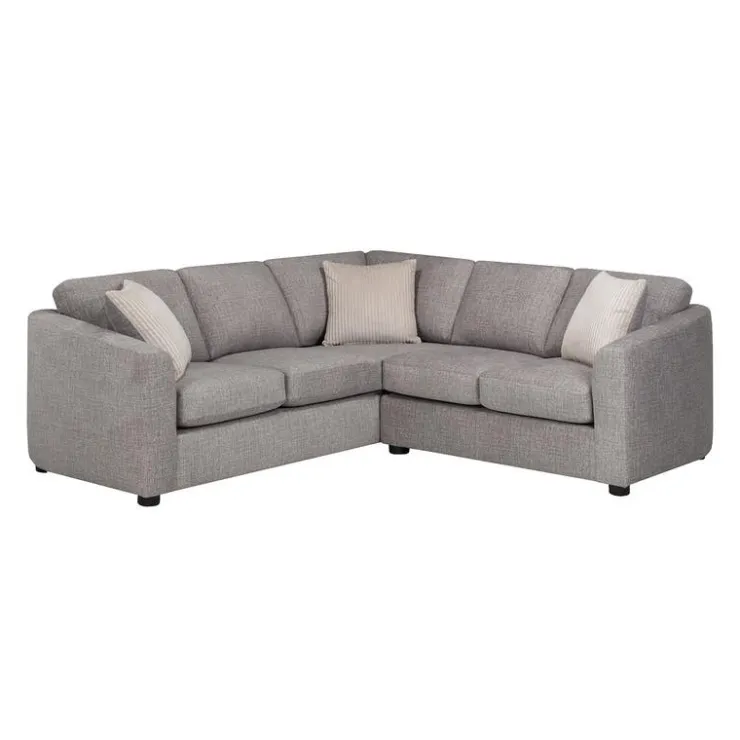 Sofa By Fancy Fabric Sectional Grey