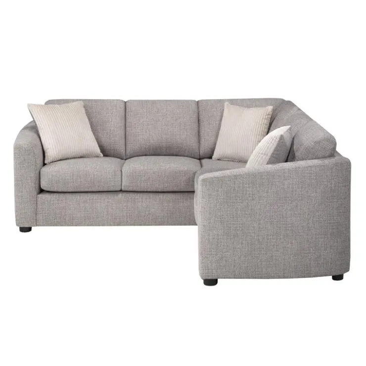 Sofa By Fancy Fabric Sectional Grey