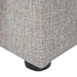 Sofa By Fancy Fabric Sectional with Matching Ottoman Grey New