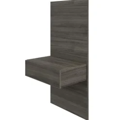 Nexera Floating Nightstand Extension Panel (set of 2) - Grey Oak Discount