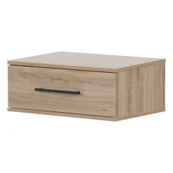 Meubles South Shore Floating Side Table - South Shore Rustic Oak New