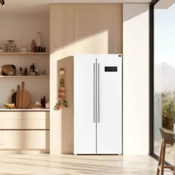FORNO 15,6 Cu Ft 33 In Refrigerator Side by side - FFRBI1805-33 White Online