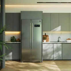 FORNO 15,6 Cu Ft 33 In Refrigerator Side by side - FFRBI1805-33 Stainless Online