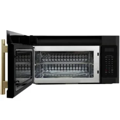 FORNO 1,5 Cu Ft Microwave/Hood, , 1500 W, 300 - FOTR3038-30B Black New