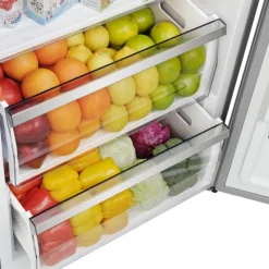 FORNO 13.6 cu.ft. 28 in Right-Side Built-In Convertible Refrigerator All refrigerator, Convertible Freezer - FFFFD1722-RS Stainless Best