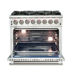 FORNO 36'' Dual Fuel Range 36