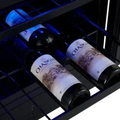 FORNO 24" Dual Zone Wine Cooler 24" - FWCDR6634-24 White Clearance