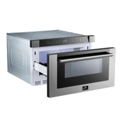 FORNO 24 In Microwave Drawer 1500 22.13" FMWDR3000-24 Stainless Sale