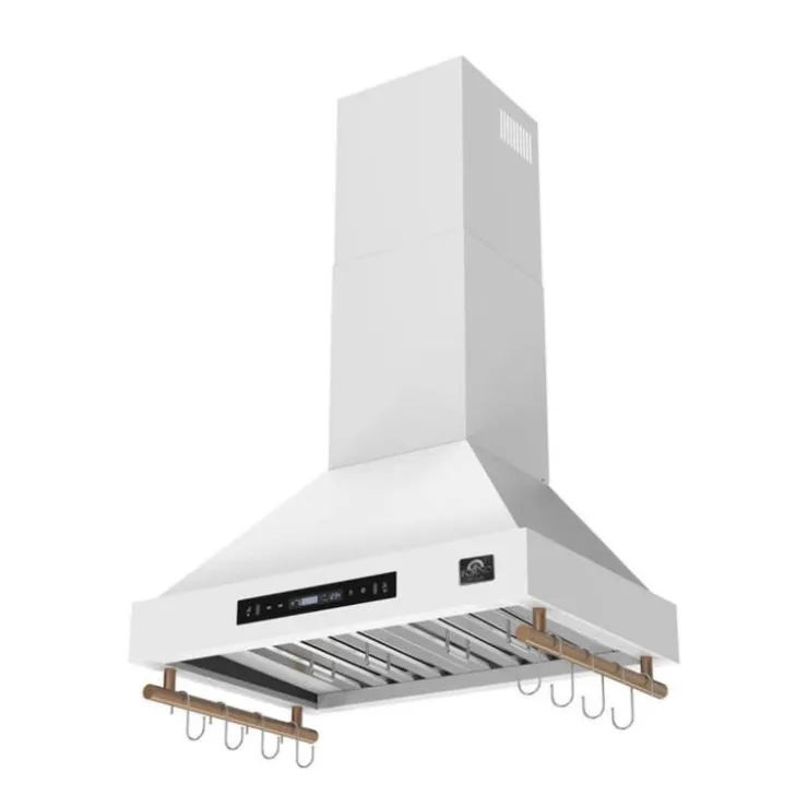 FORNO 30" Wall-Mounted Range Hood Wall Mount 29.3" , 375 CFM - FRHWM5503-30 White New
