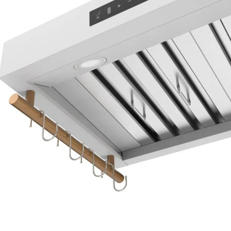 FORNO 30" Wall-Mounted Range Hood Wall Mount 29.3" , 375 CFM - FRHWM5503-30 White New