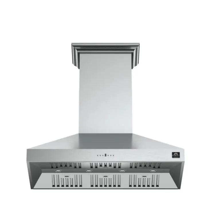 FORNO Chimney Range Hood Wall Mount 47.25" - FRHWM5094-48 Stainless Clearance