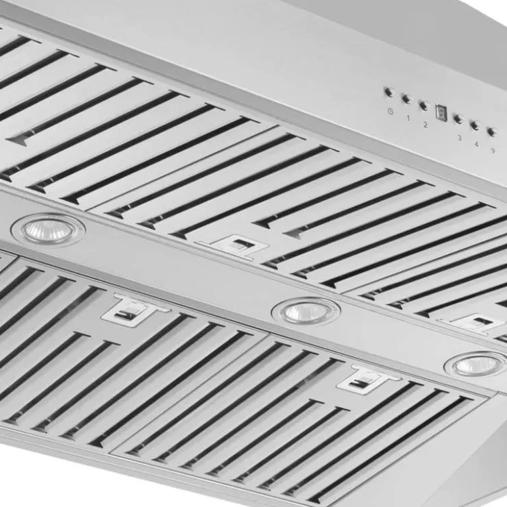 FORNO Chimney Range Hood Wall Mount 47.25" - FRHWM5094-48 Stainless Clearance