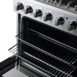 FORNO Dual Fuel Range 30" Dual Energy Gas - FFSGS6197-30 Stainless Clearance