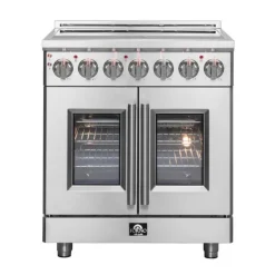 FORNO Freestanding Electric Range with French Doors 30