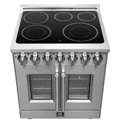 FORNO Freestanding Electric Range with French Doors 30