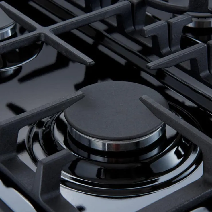 FORNO Gas Range 30" Electric Gas - FFSGS1116-30 Black