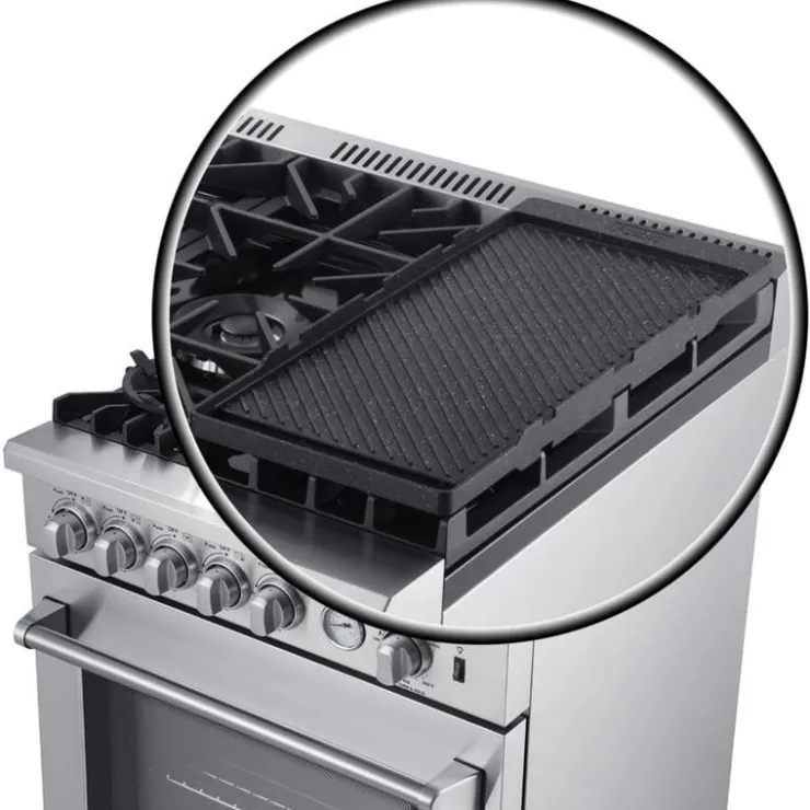 FORNO Gas Range 30" Electric Gas - FFSGS6276-30 Stainless