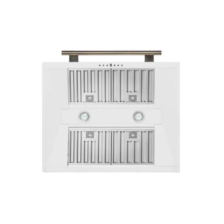 FORNO 30-inch Wall-Mounted Range Hood Wall Mount 30" , 600 CFM - FRHWM5095-30 White Hot