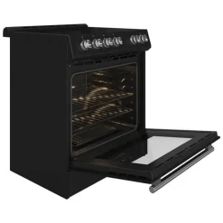 FORNO Range 30" Electric Glass-Ceramic - FFSEL6022-30 Black Clearance