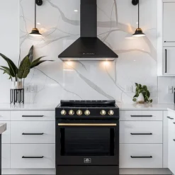 FORNO Range 30" Electric Induction - FFSIN0982-30 Black Clearance