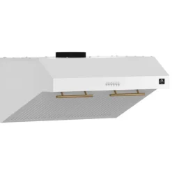 FORNO Range Hood Standard 30" , 400 CFM - FRHUC5255-30 White Hot