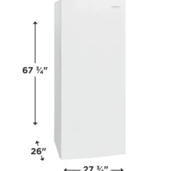 Frigidaire 13 cu. ft. 28 in Convertible Refrigerator/Freezer All refrigerator, Convertible Freezer - FFUE1326AW White Best
