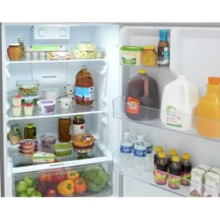 Frigidaire 16 Cu Ft 28 In Refrigerator Top Freezer - FRTE1622AS Stainless Discount