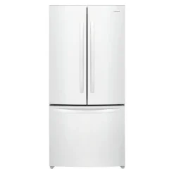 Frigidaire 18 Cu ft 32 In Refrigerator Bottom Freezer, French door - FRFG1723AW White Outlet