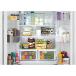 Frigidaire 18 Cu ft 32 In Refrigerator Bottom Freezer, French door - FRFG1723AW White Outlet
