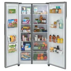 Frigidaire 21,4 Cu ft 36 In Refrigerator Side by side - FRSG2115AV Stainless Outlet