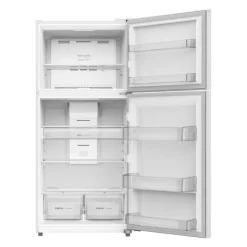 Frigidaire 21,6 Cu ft 30 In Refrigerator Top Freezer - FRTE2246AW White Hot