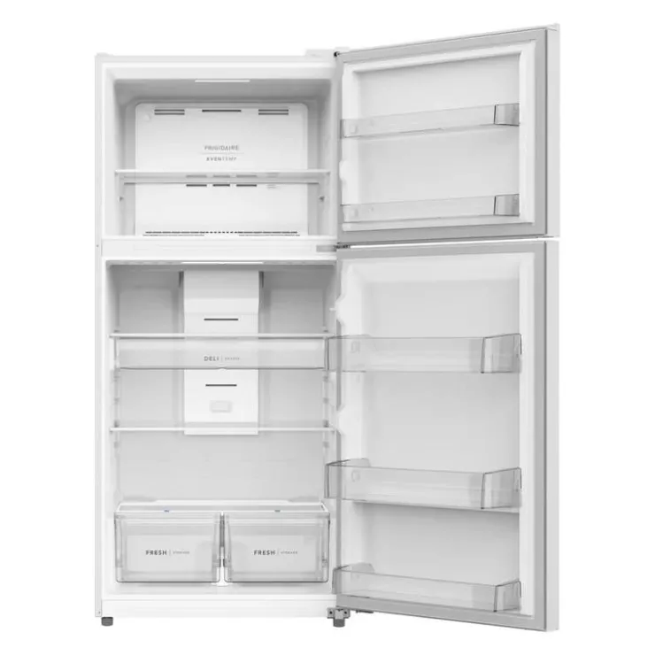 Frigidaire 21,6 Cu ft 30 In Refrigerator Top Freezer - FRTE2246AW White Hot
