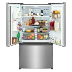 Frigidaire 20 Cu ft 36 In Refrigerator Bottom Freezer, French door - FRFG2011AV Stainless New