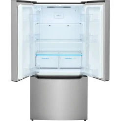 Frigidaire 20 Cu ft 33 In Refrigerator Bottom Freezer, French door - FRFG2033AV Stainless Outlet