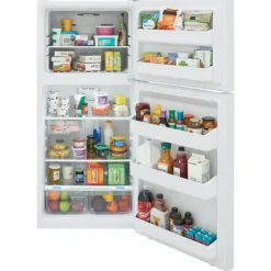 Frigidaire 18 Cu Ft 30 In Refrigerator Top Freezer - FRTE1835AW White Clearance