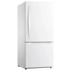 Frigidaire 19 Cu ft 30 In Refrigerator Bottom Freezer - FRBE1925AW White Hot