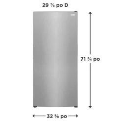 Frigidaire 20 Cu Ft 33 In Refrigerator All refrigerator - FRAE2022AF Stainless Online