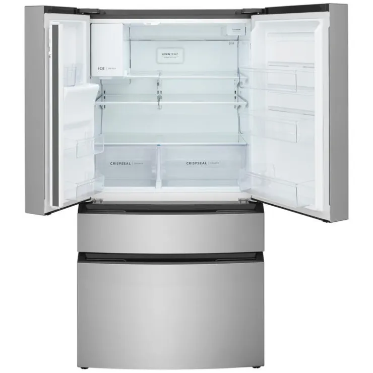 Frigidaire 26,3 Cu Ft 36 In Refrigerator Bottom Freezer, French door - FRMS2733AV Stainless Sale