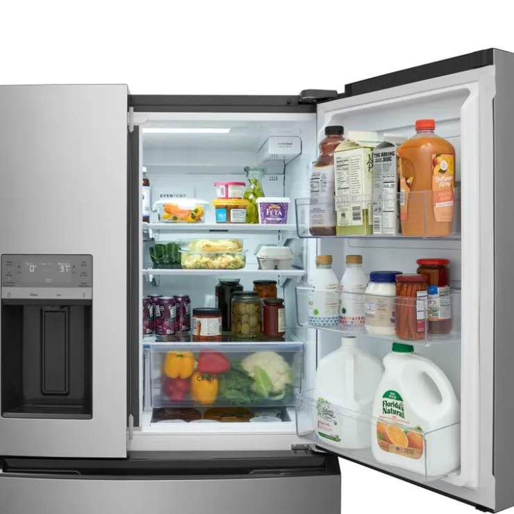 Frigidaire 26,3 Cu Ft 36 In Refrigerator Bottom Freezer, French door - FRMS2733AV Stainless Sale
