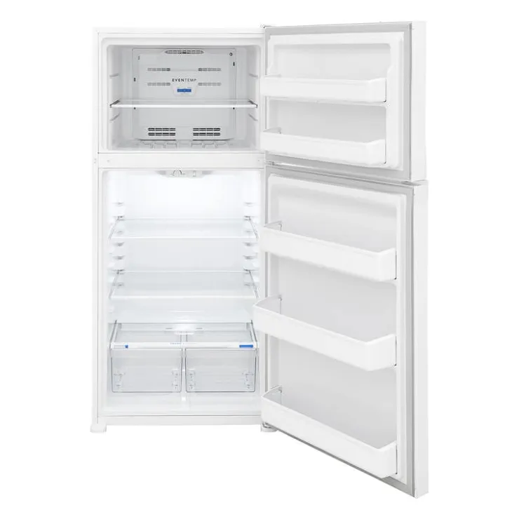 Frigidaire 20 Cu ft Refrigerator Top Freezer - FFHT2022AW White Best