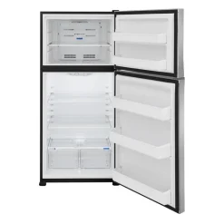 Frigidaire 20 Cu ft Refrigerator Top Freezer - FFHT2022AS Stainless Best