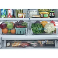 Frigidaire 36 In 27,8 Cu Ft Refrigerator Bottom Freezer, French door - FRFS2823AD Black Stainless Best