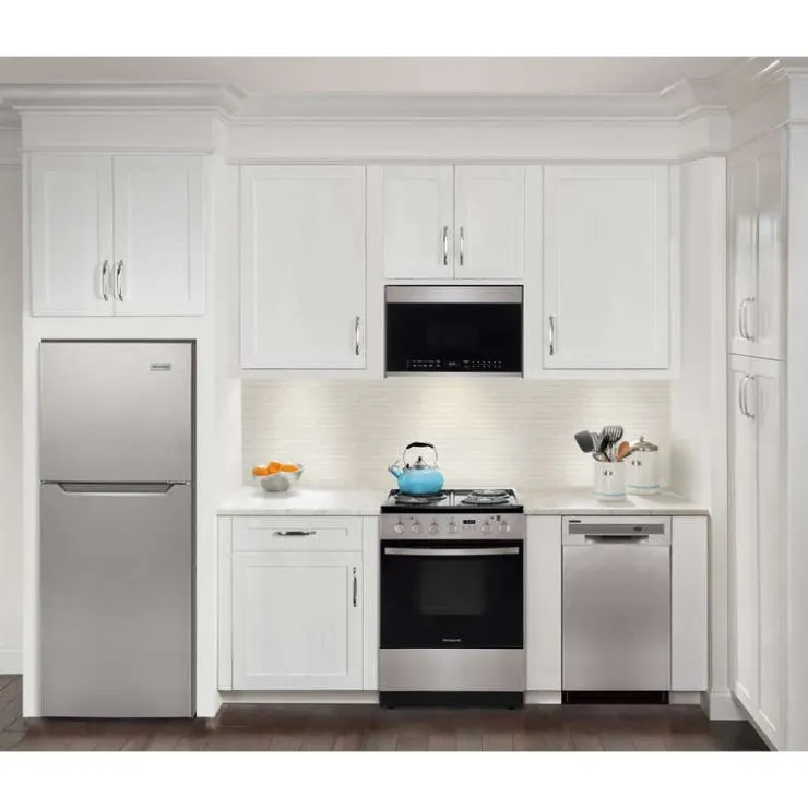 Frigidaire 24 in 11,6 ft cu refrigerator Top Freezer - FFET1222UV Stainless Online
