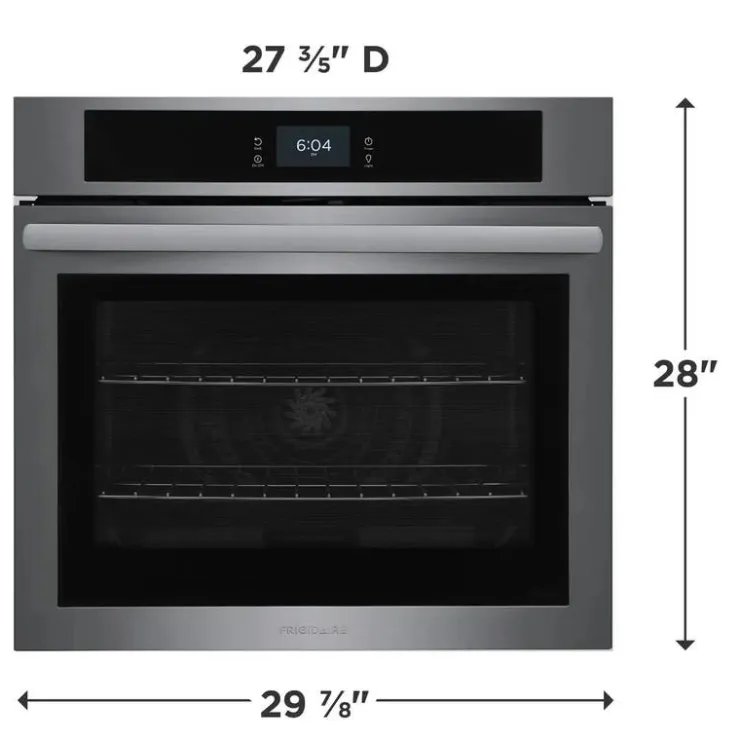 Frigidaire Built-in Wall Oven 30" Electric - FCWS3027AD Black Stainless Discount