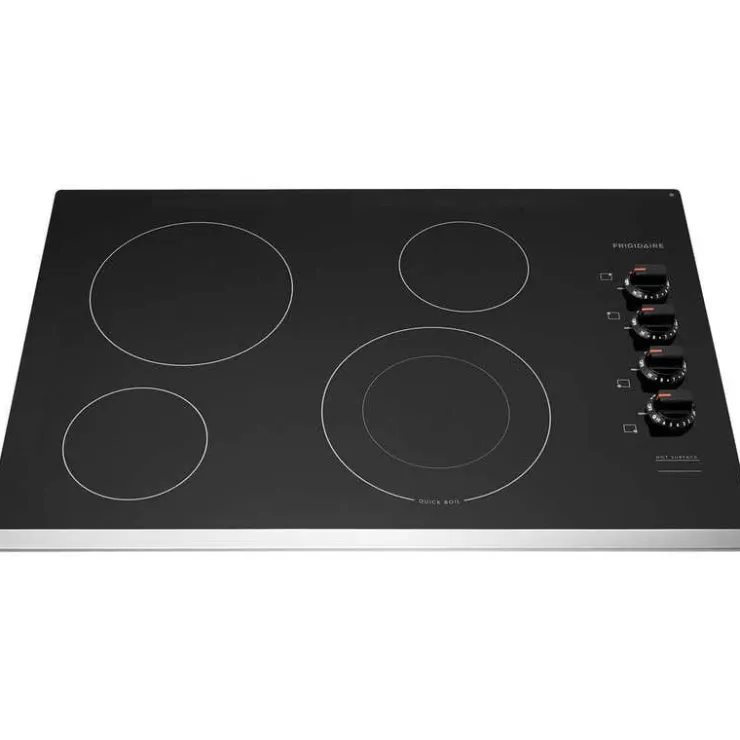 Frigidaire Cooktop Glass-Ceramic 30" Electric - FFEC3025US Stainless Clearance