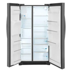 Frigidaire Gallery 36 in 22,2 cu ft refrigerator Side by side - GRSC2352AD Black Stainless Clearance
