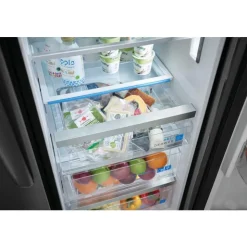 Frigidaire Gallery 36 in 22,2 cu ft refrigerator Side by side - GRSC2352AD Black Stainless Clearance